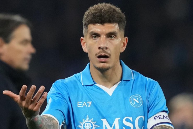 Giovanni Di Lorenzo in campo 