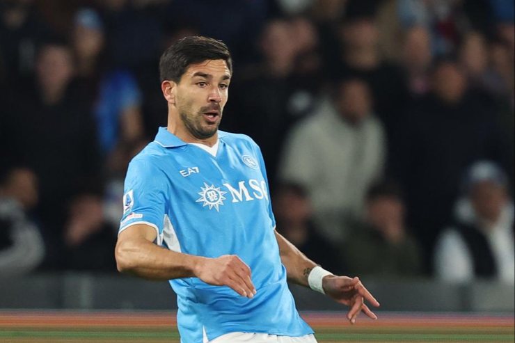 Giovanni Simeone in Napoli-Milan