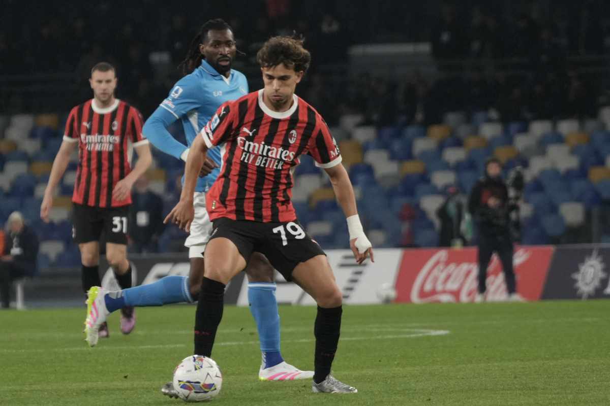 Joao Felix in Napoli-Milan