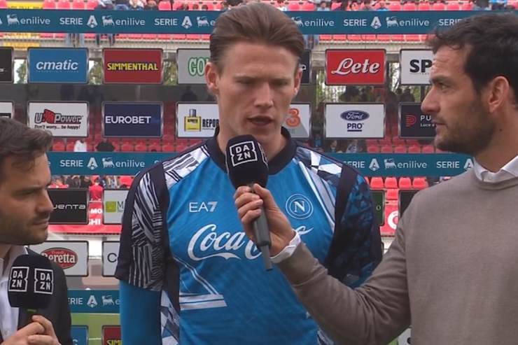 Le parole di McTominay prima di Monza-Napoli a Dazn