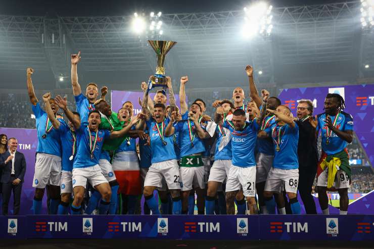 Il Napoli campione d'Italia nel 2023 