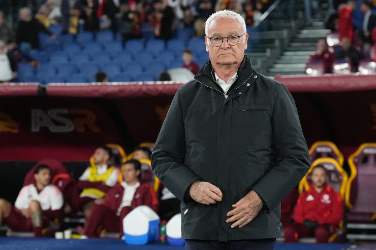 Ranieri in panchina 