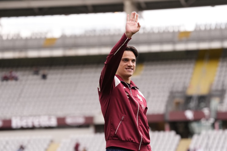 Ricci saluta il pubblico