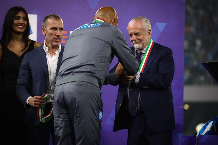 Luciano Spalletti torna a parlare del Napoli e di De Laurentiis