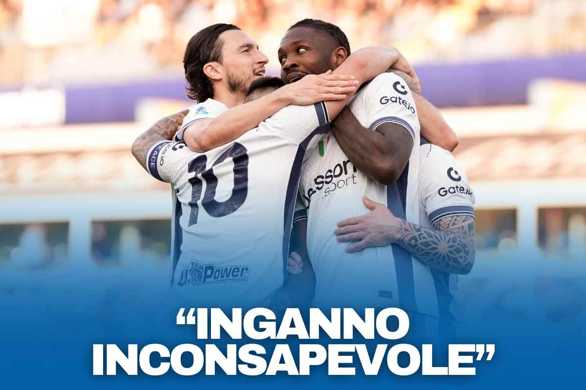 Thuram festeggia il gol con i compagni