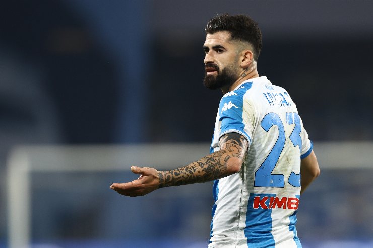 Elseid Hysaj perplesso