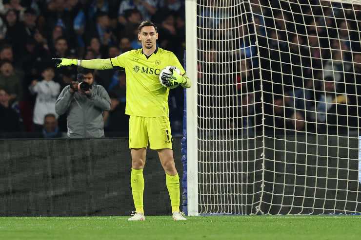 Alex Meret portiere del Napoli