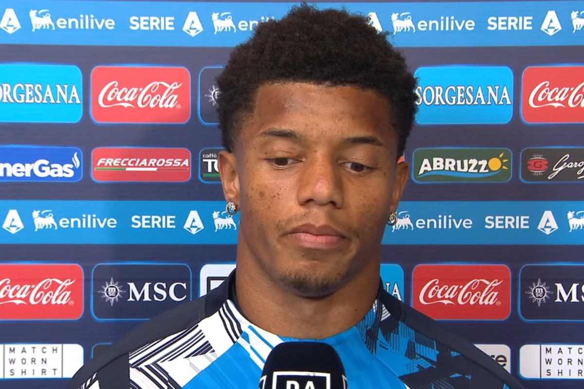 Napoli Empoli, ecco le parole di David Neres 