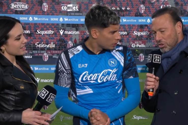 Bologna Napoli, le parole di Olivera 