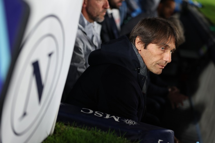 Conte in panchina 