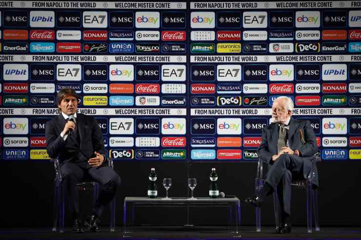 Calciomercato Napoli: atteso il summit tra De Laurentiis e Conte