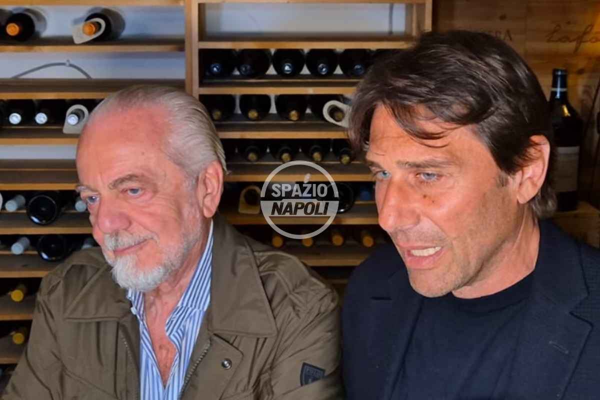 Conte con De Laurentiis