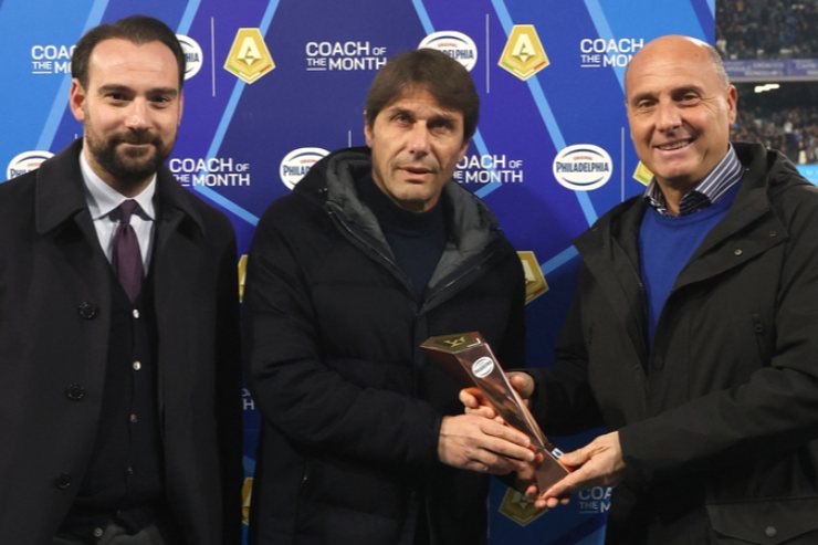 Conte premiato 