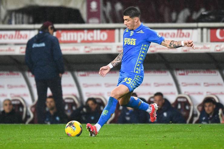 Luca Marianucci in campo