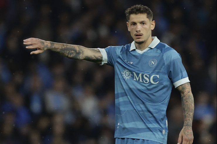 Pasquale Mazzocchi in campo 