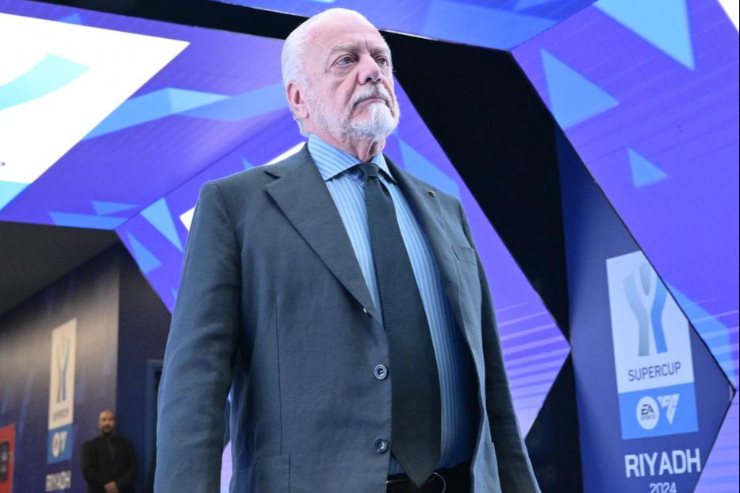 ADL nel prepartita di Supercoppa