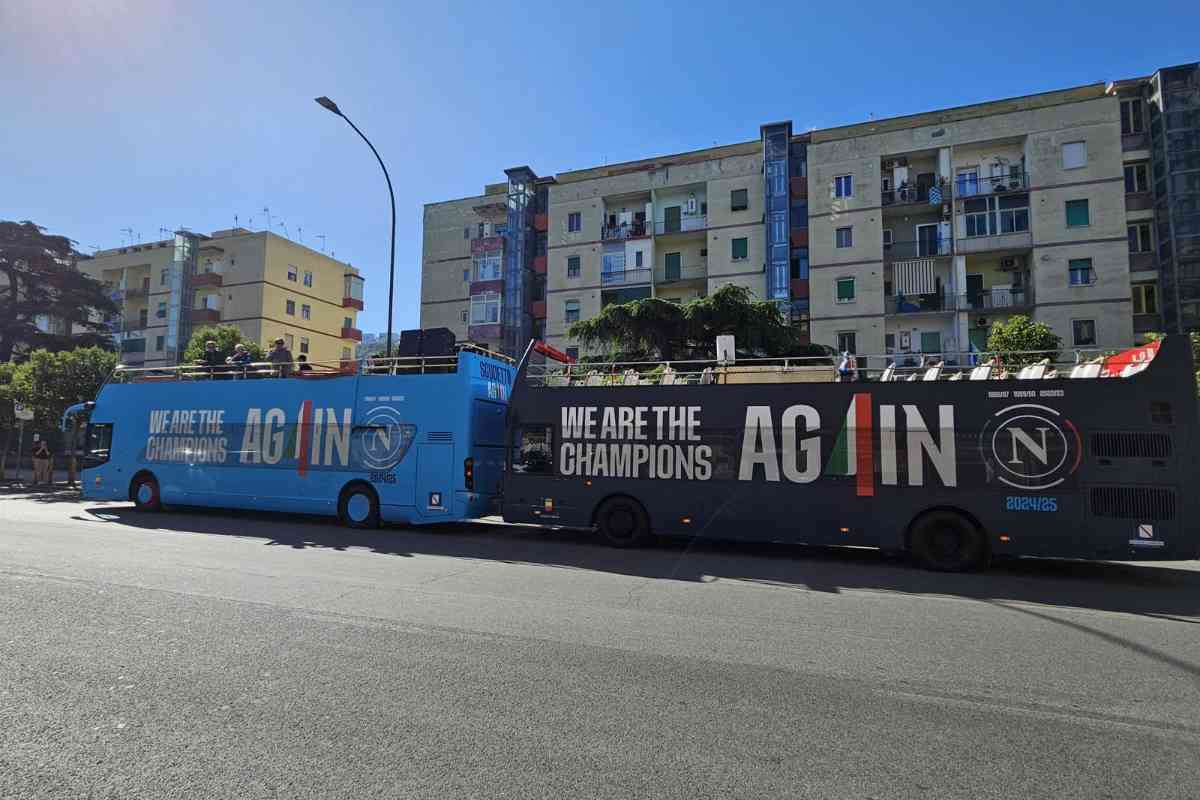 Dove seguire la festa del Napoli