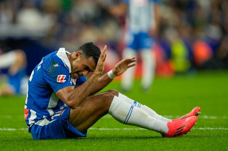 Walid Cheddira arrabbiato