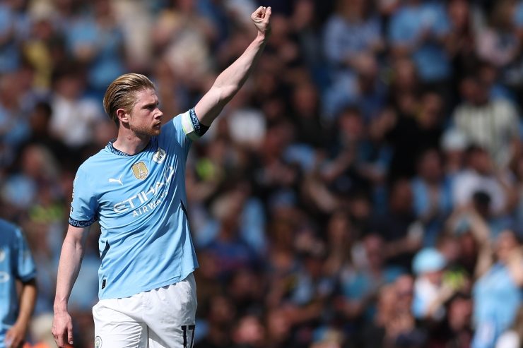 De Bruyne in partita