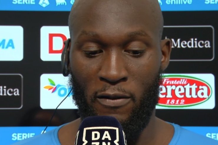 Lecce Napoli 0-1, parla Lukaku 
