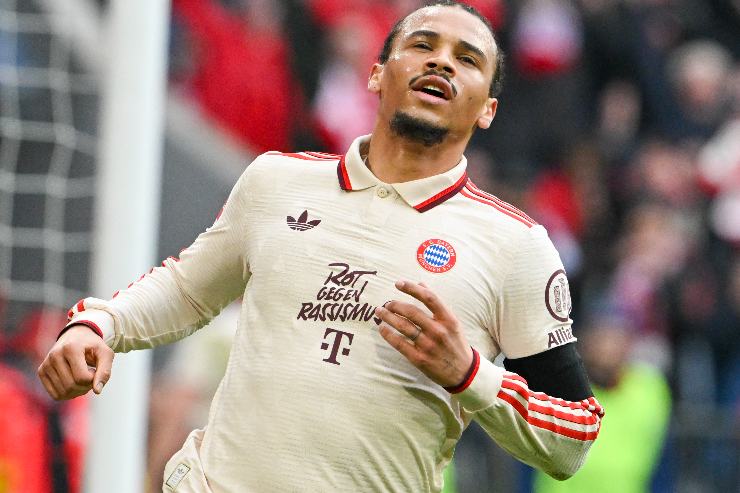 Leroy Sané in campo