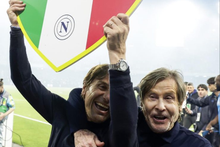 Antonio Conte e Lele Oriali