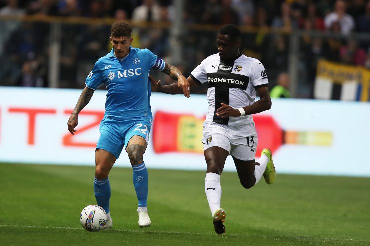 Bonny contro il Napoli