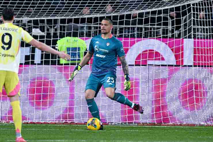 Caprile imposta con i piedi contro la Juventus