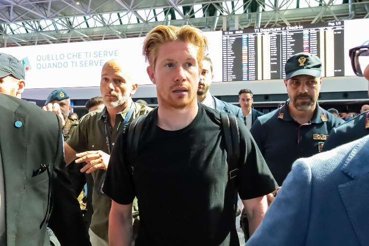 De Bruyne pensieroso 