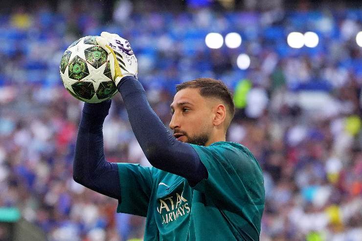 Donnarumma in campo 