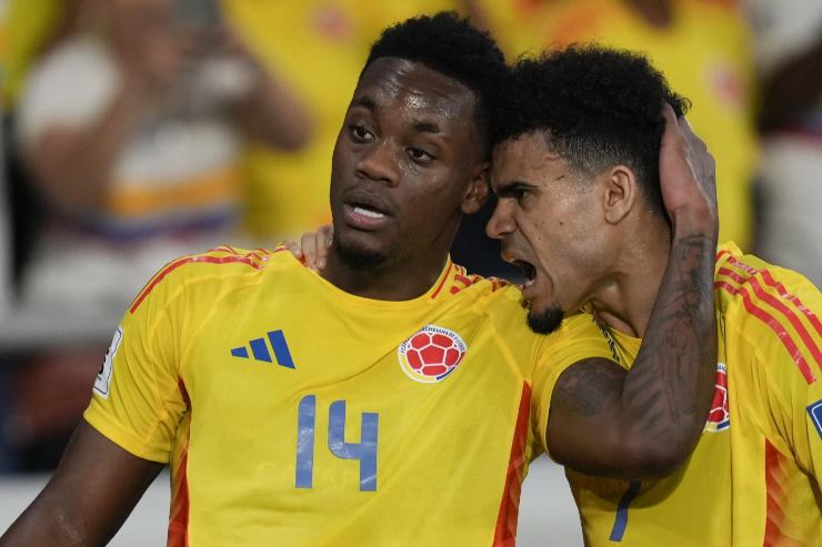 Jhon Duran e Luis Diaz