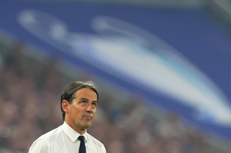 Inzaghi guarda in alto spazientito