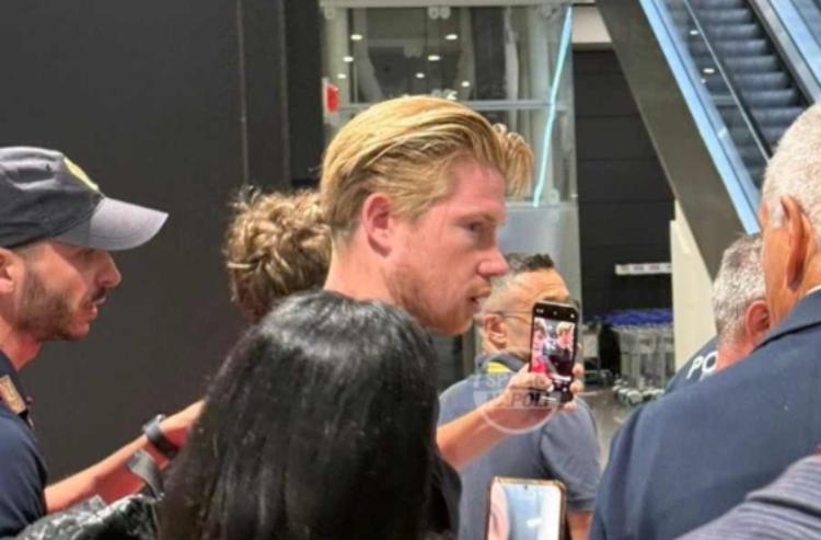 Kevin De Bruyne atterra in Italia