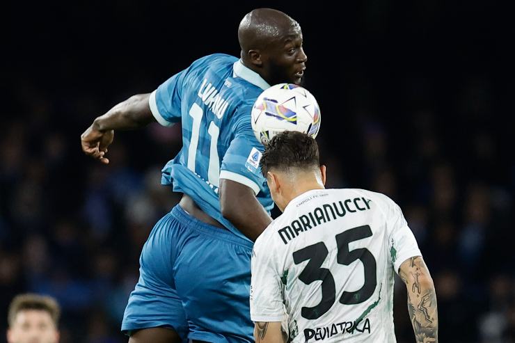 Marianucci e Lukaku in campo