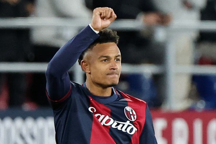 Ndoye esulta in campo 