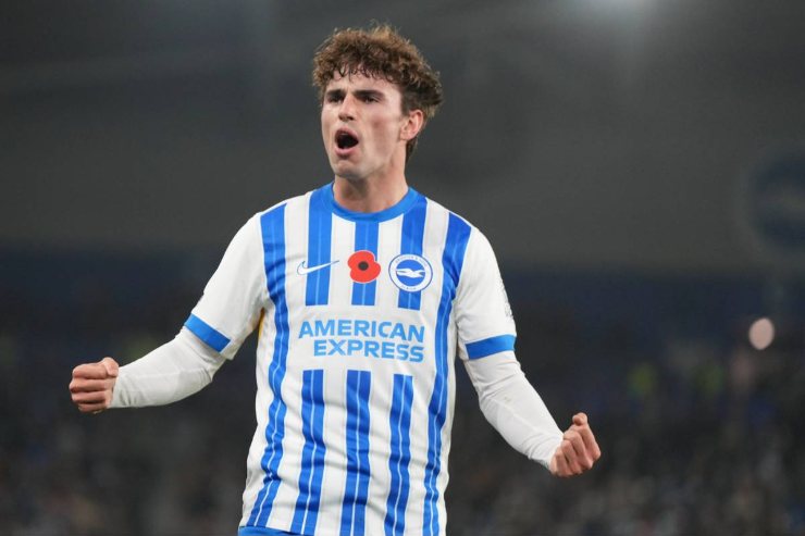 O'Riley esulta dopo un gol 