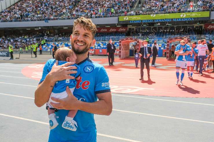 Dries Mertens in campo