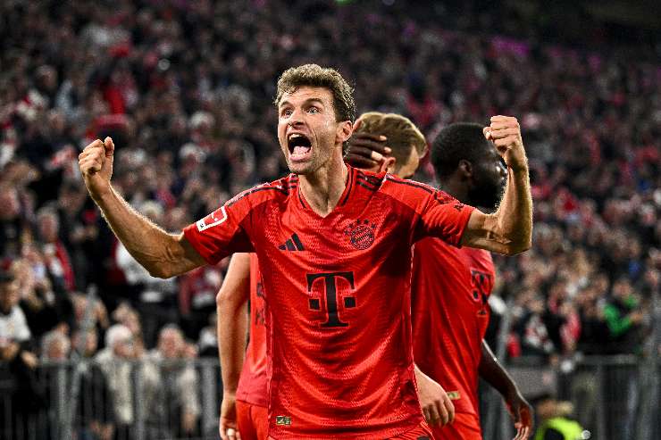 Thomas Muller esulta