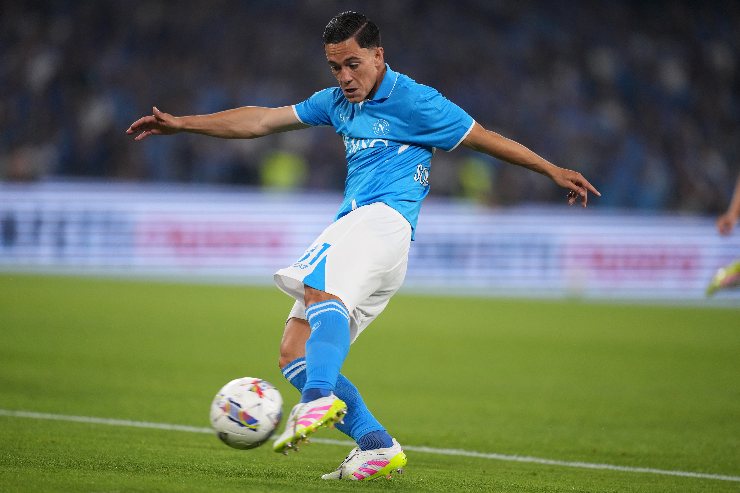 Giacomo Raspadori in campo