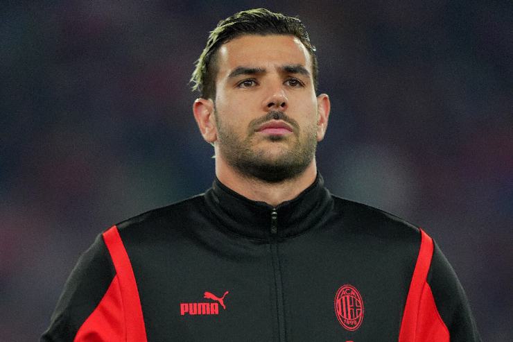 Theo Hernandez in campo