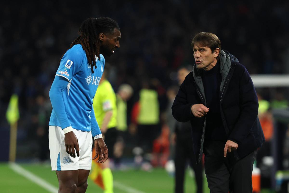 Conte parla con Anguissa