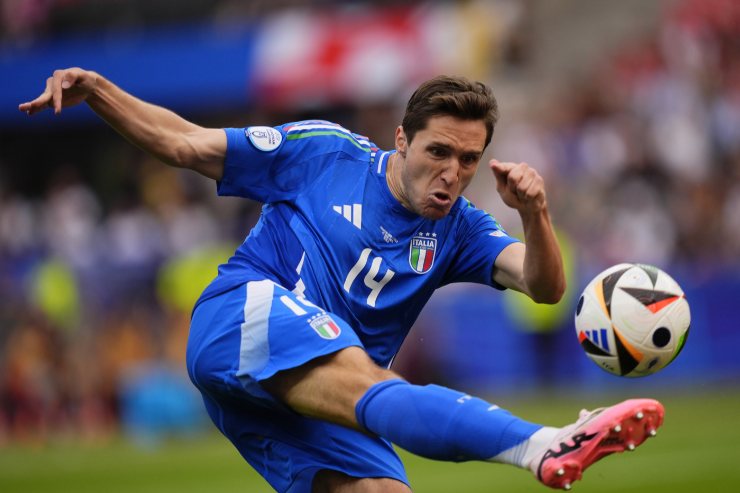 Chiesa in campo con l'Italia