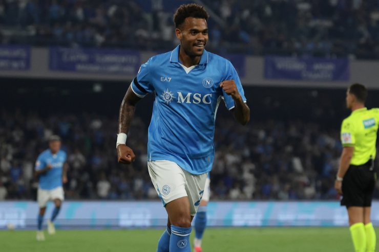 Cyril Ngonge in campo