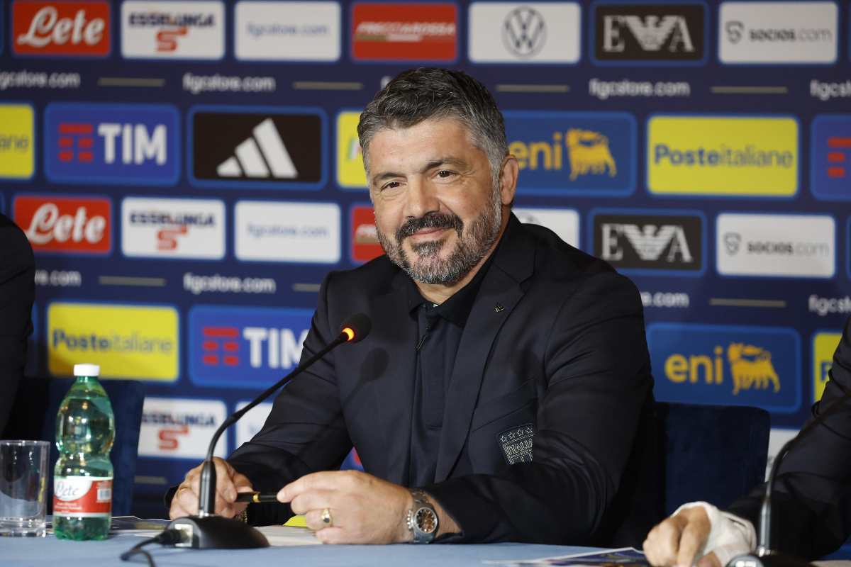 Gattuso in conferenza