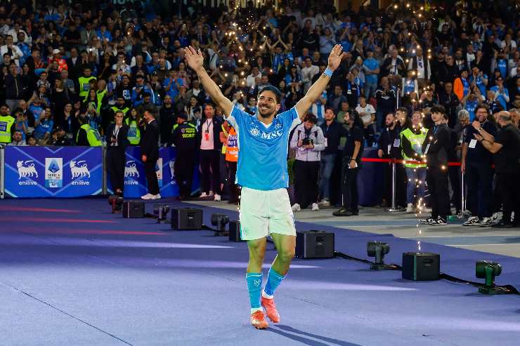 Simeone festeggia lo scudetto