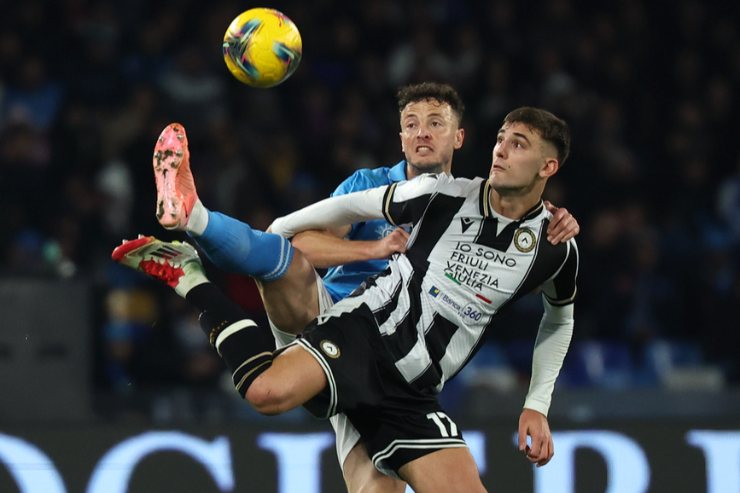 Lucca contro il Napoli