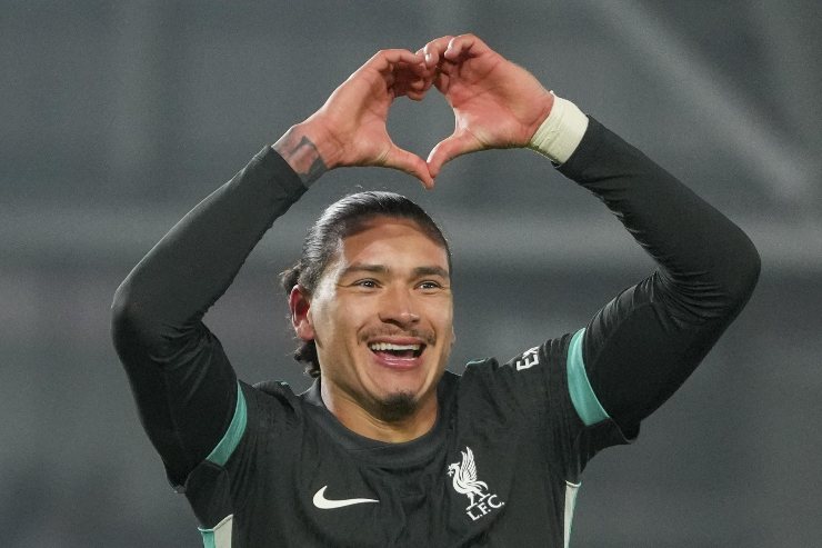 Nunez esulta con il cuore