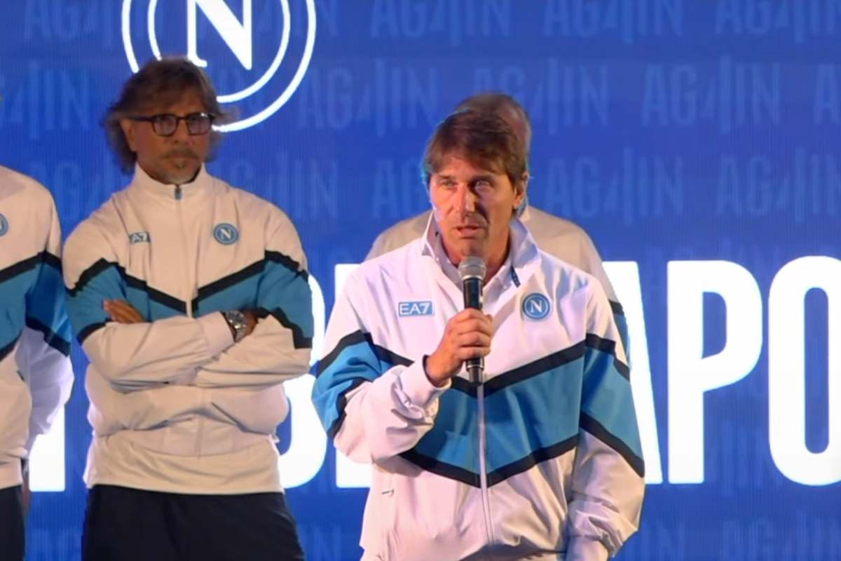 Conte sul palco