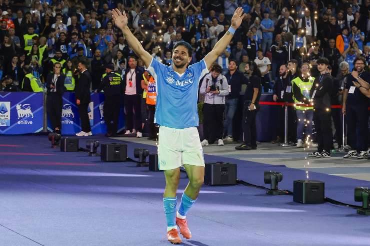 Simeone festeggiamenti Scudetto