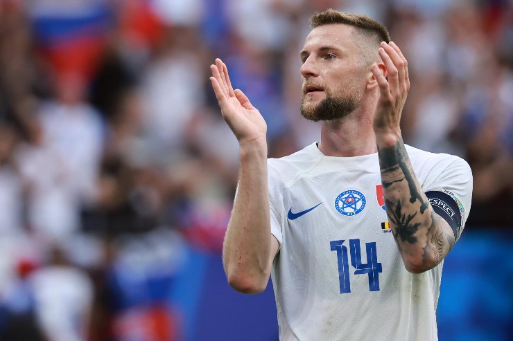 Skriniar in campo
